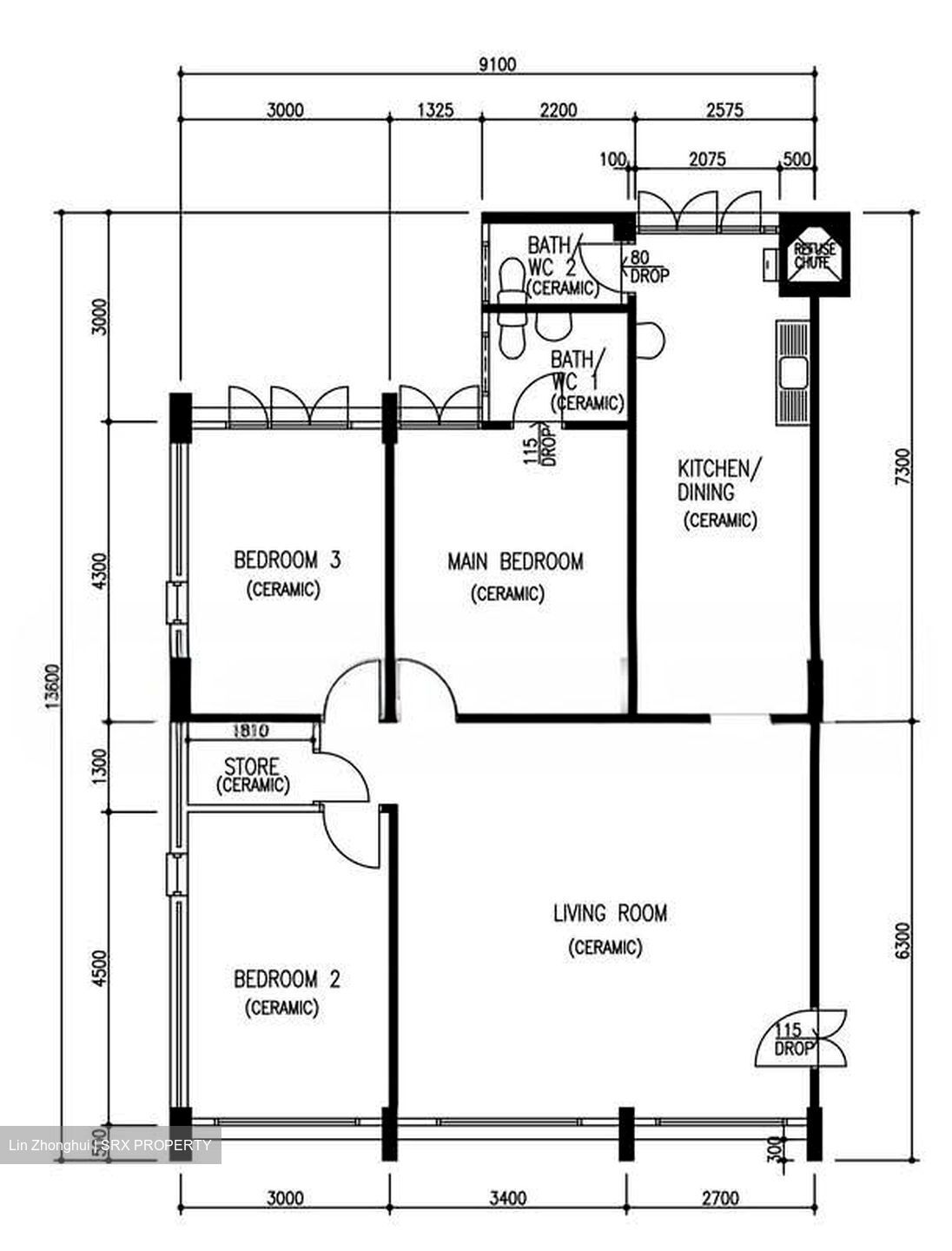 Blk 853 Woodlands Street 83 (Woodlands), HDB 4 Rooms #568180171